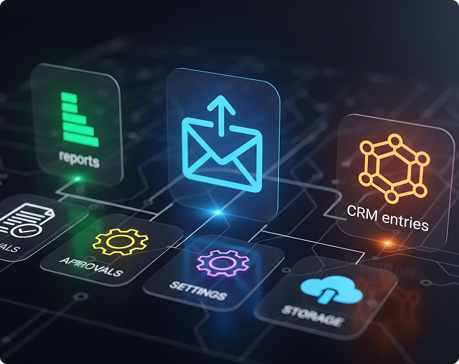 Workflow automation diagram