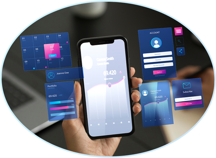 Mobile app development showcase
